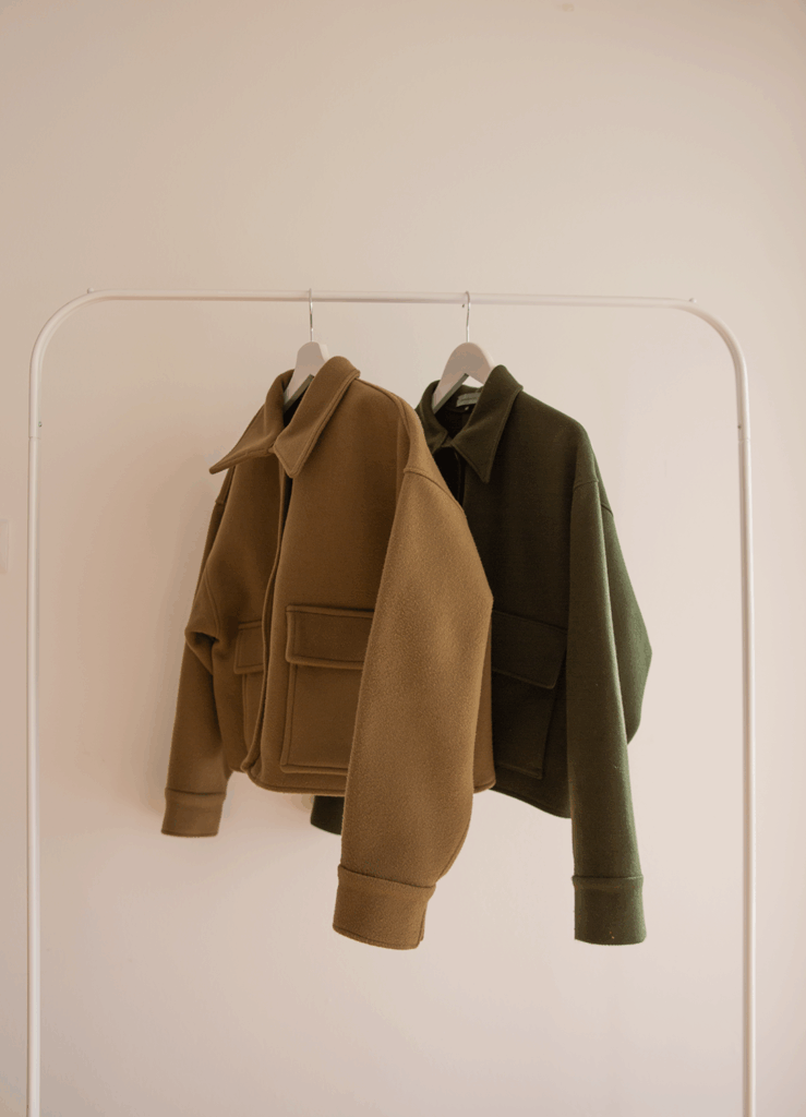 Manteaux et vestes upcyclés – Gabrielle Baggio